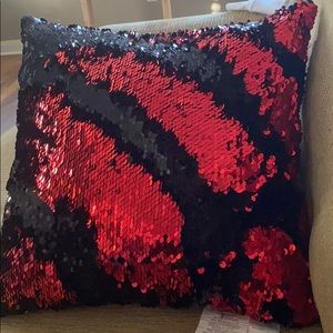 Mermaid sequin pillow